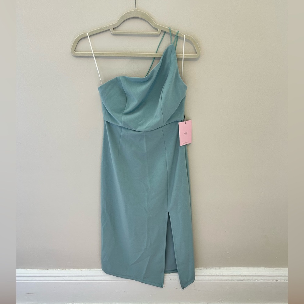 Hello Molly Sage Taking It Back Dress Size M